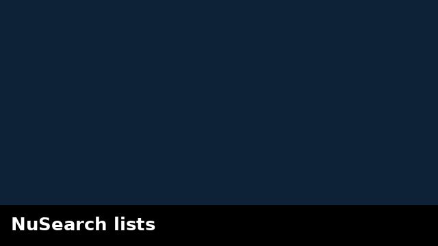 NuSearch lists preview