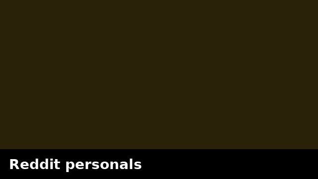 Reddit personals preview